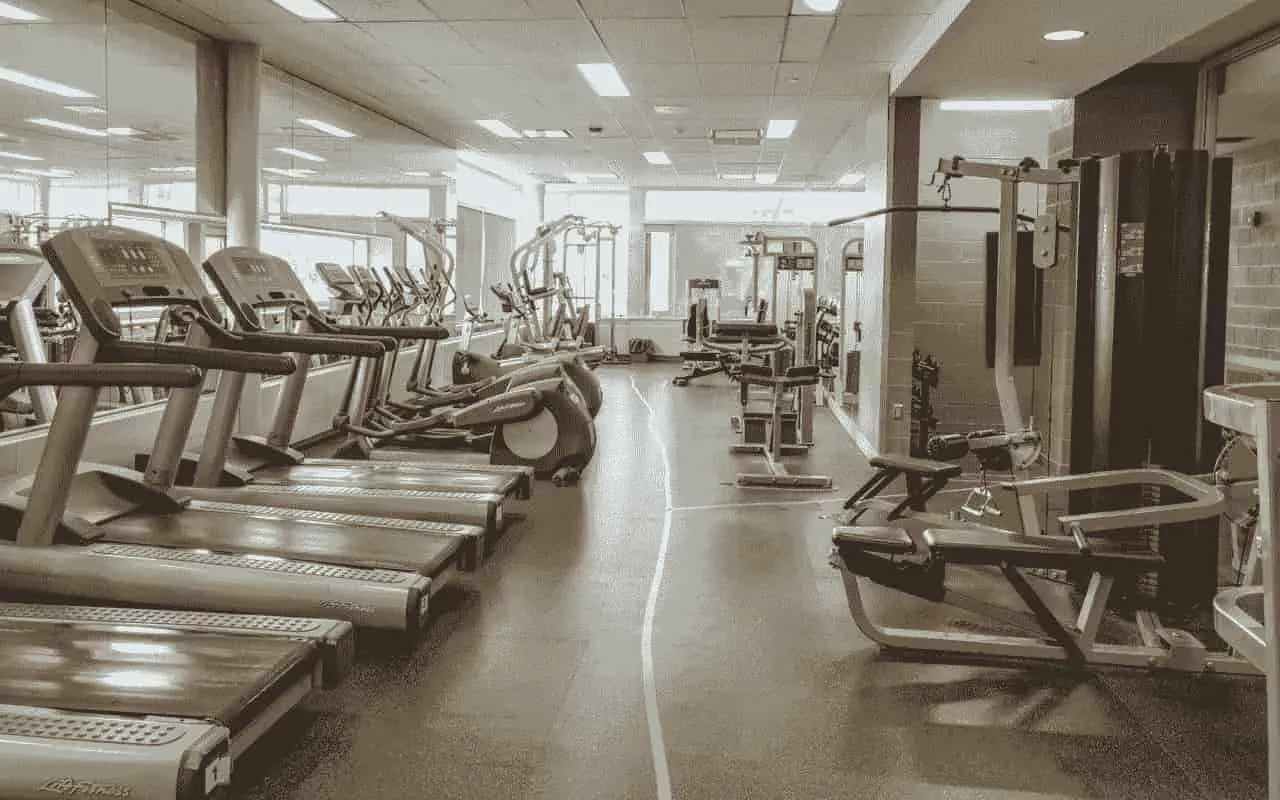 The fitness/weight room at my local city community centre.